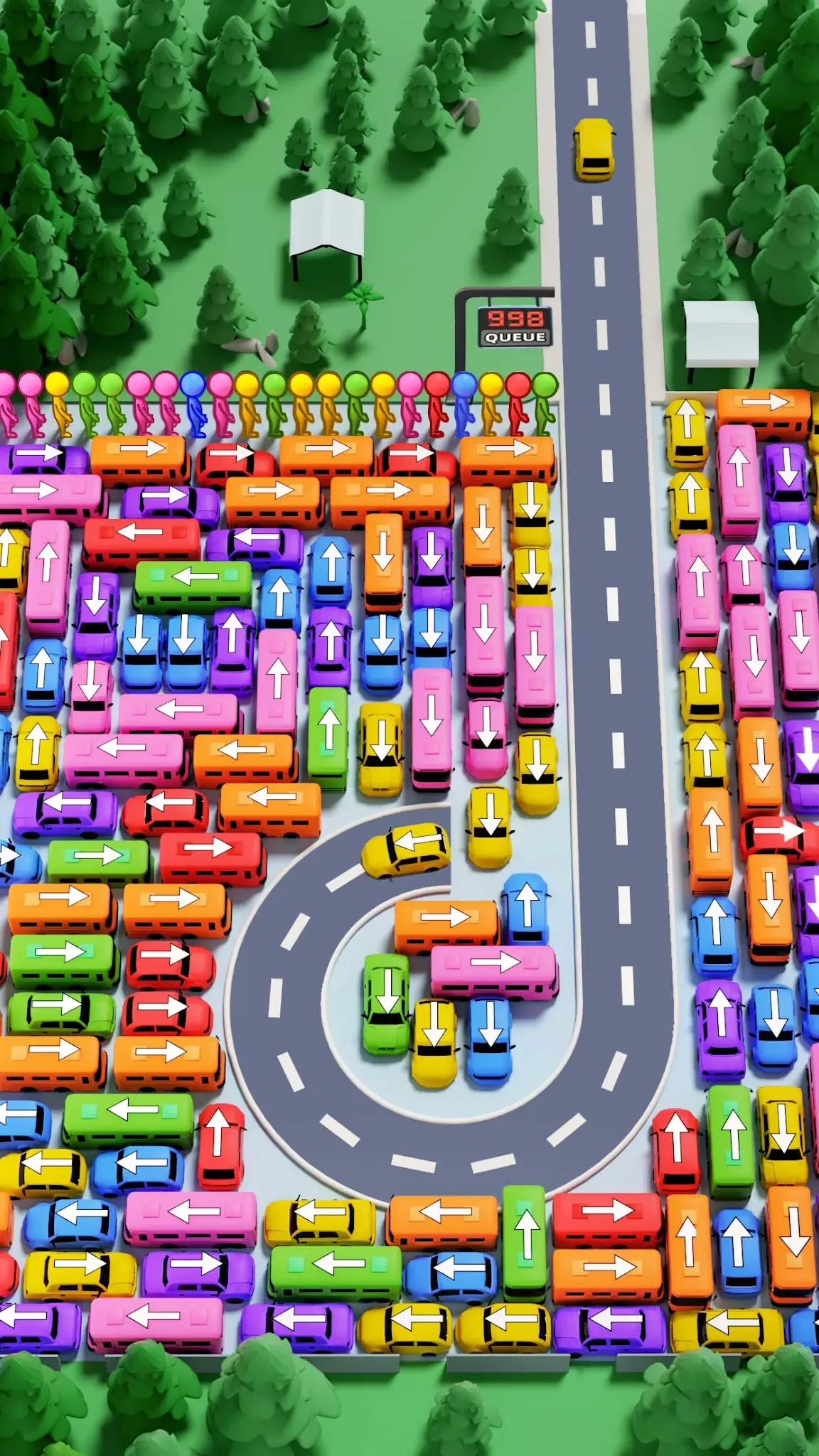 Snímek obrazovky Car Jam 2