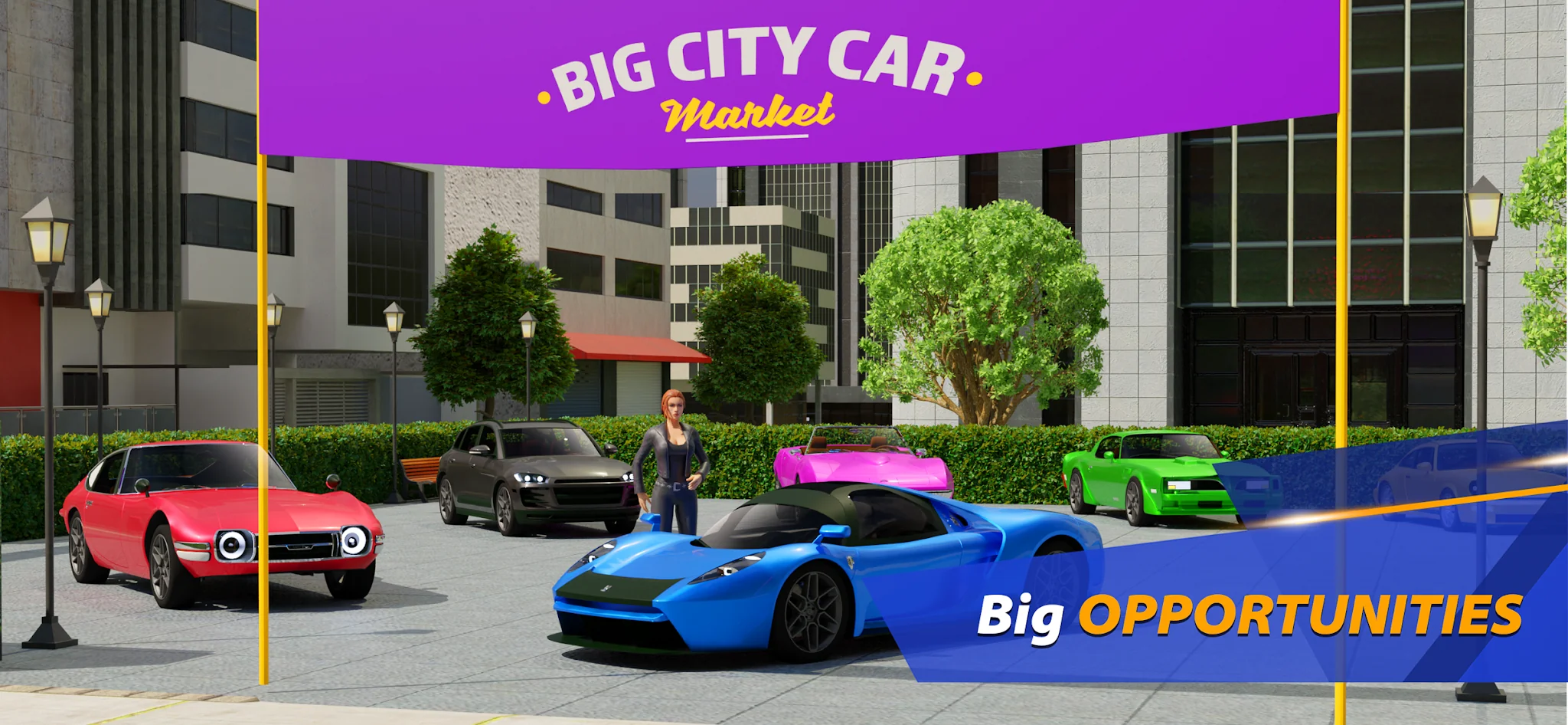 Car Sales & Drive Simulator 25 παιχνίδι cover art for Android