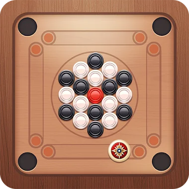 Carrom Go-Disc Board Game أيقونة