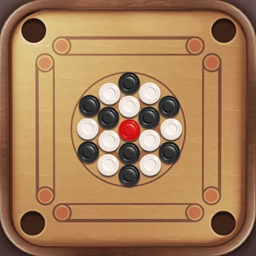 Carrom Lite-Board Offline Game 图标