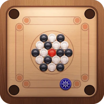 Carrom Plus-Disc Board Game Икона