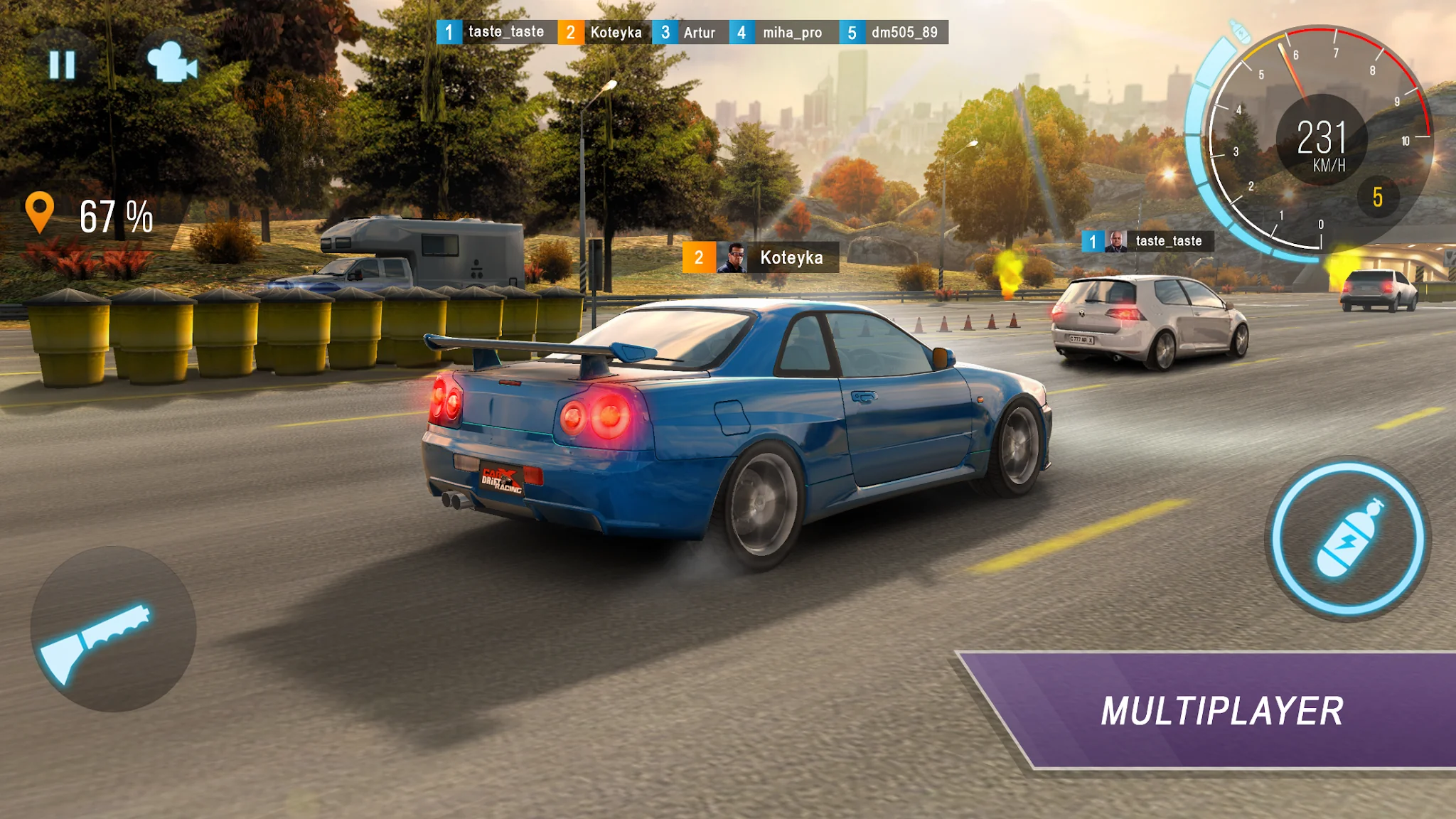 Скріншот CarX Highway Racing 1