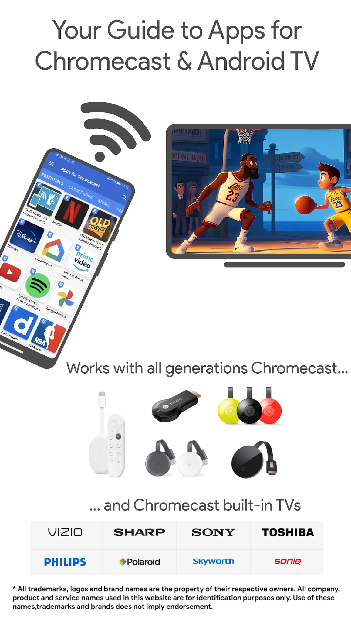 Captura de pantalla Apps para Chromecast 1