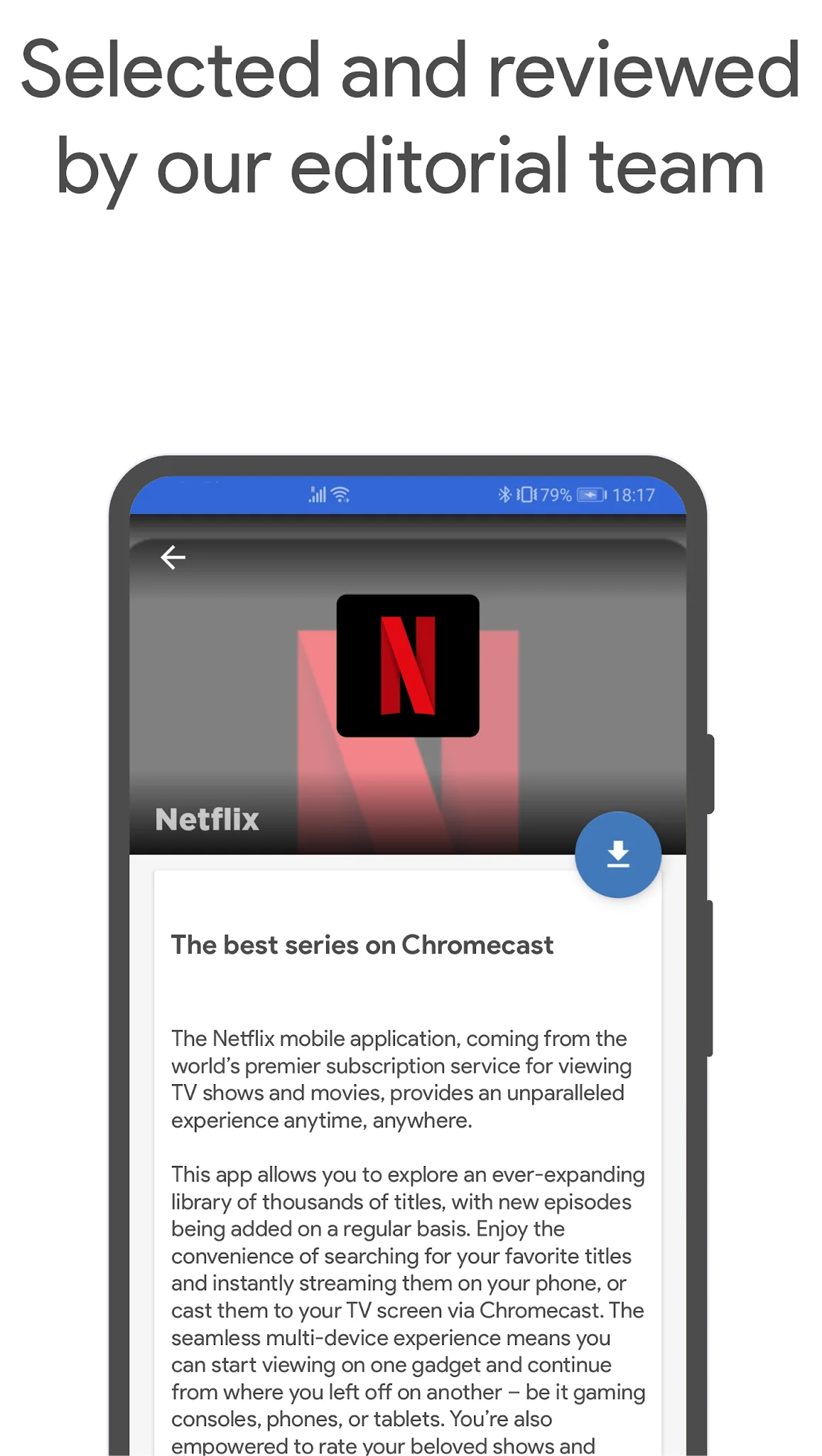 Captura de pantalla Apps para Chromecast 4