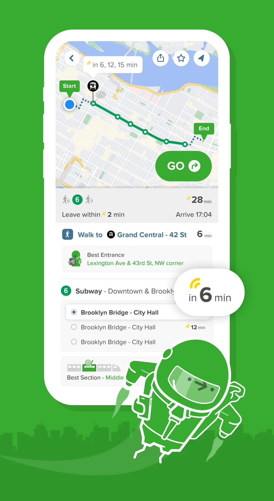 Ekran Görüntüsü Citymapper 3