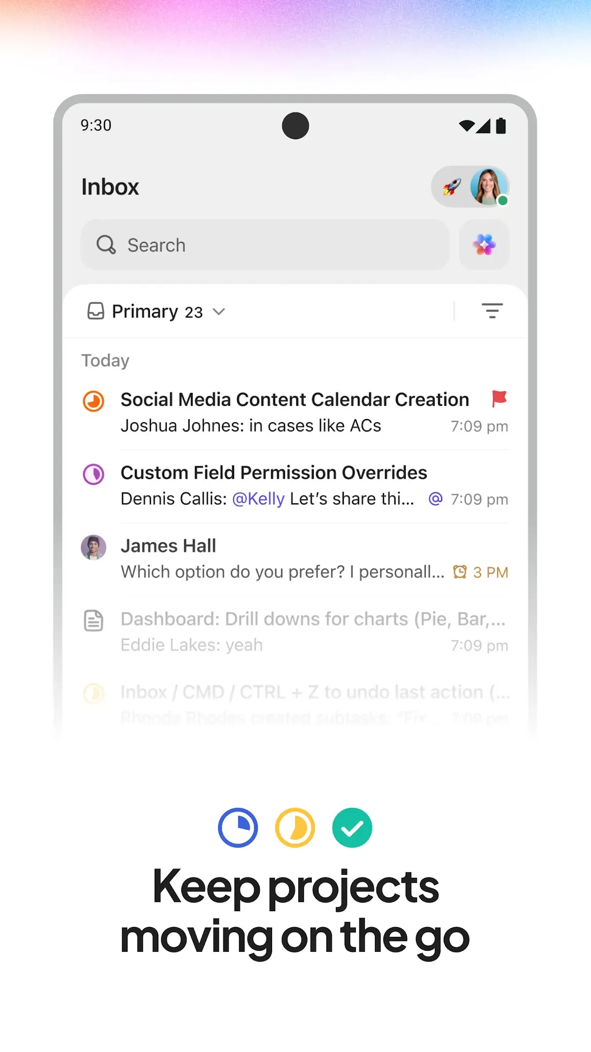 Скриншот ClickUp: Tasks, Chat, Docs, AI 3
