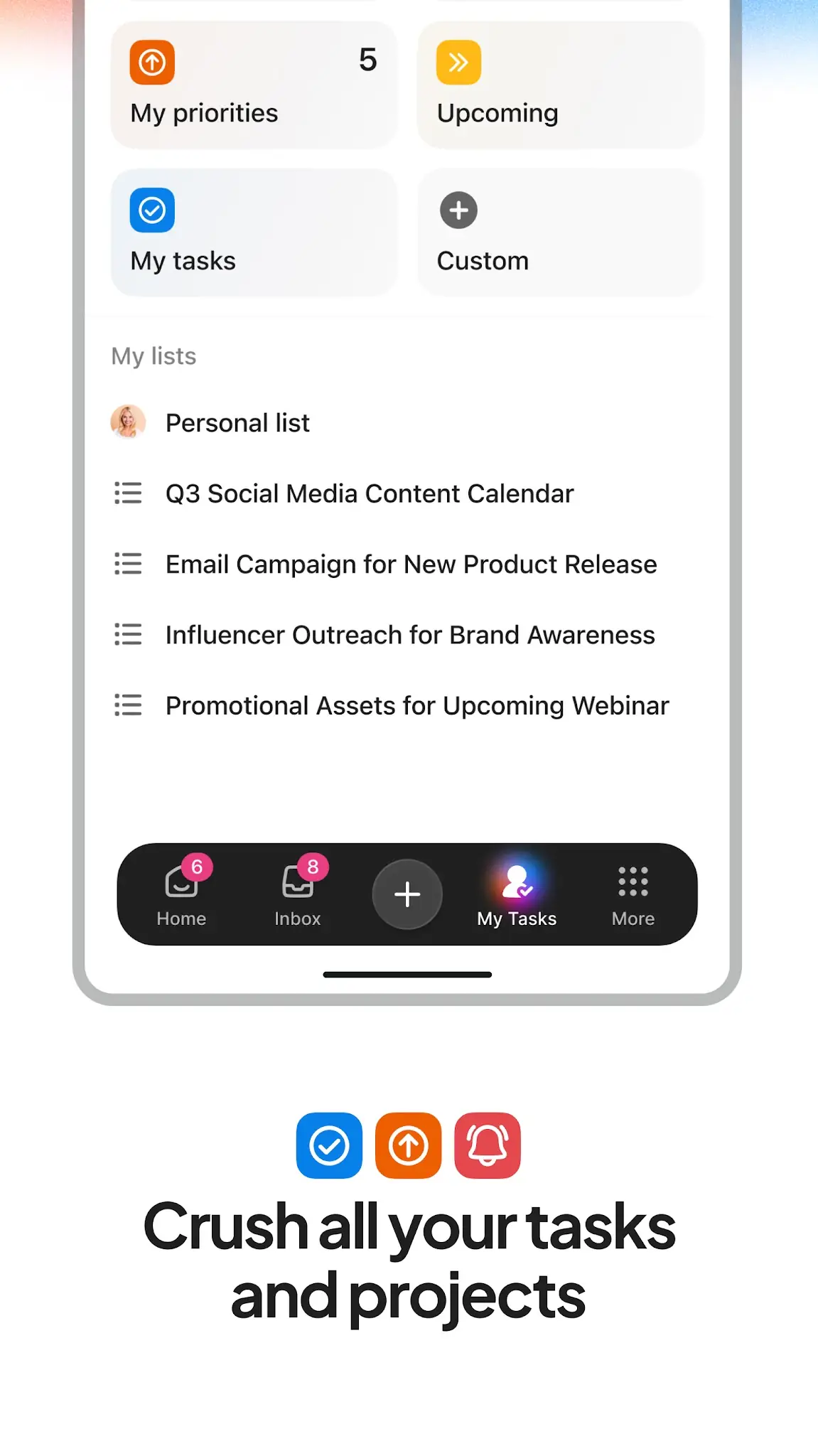 Скриншот ClickUp: Tasks, Chat, Docs, AI 5
