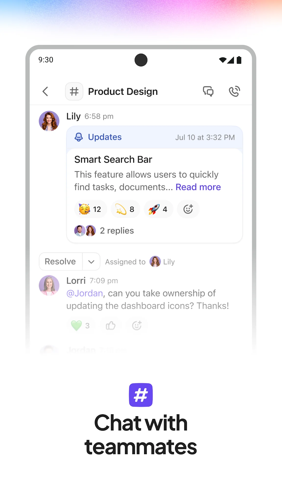 Скриншот ClickUp: Tasks, Chat, Docs, AI 6
