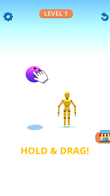 스크린샷 Ragdoll Kick: Break the Bones 2