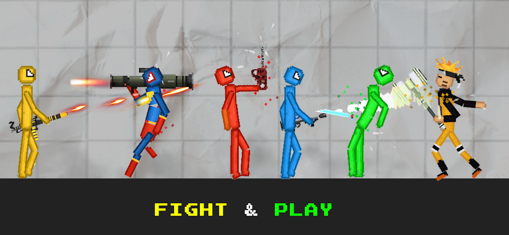 Скриншот Stickman Playground 4