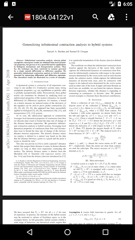 Screenshot arXiv eXplorer 3