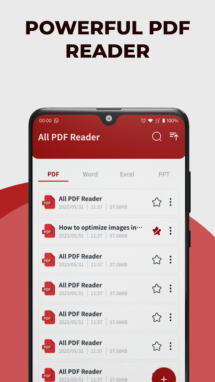 لقطة شاشة PDF Reader and Photo to PDF %د