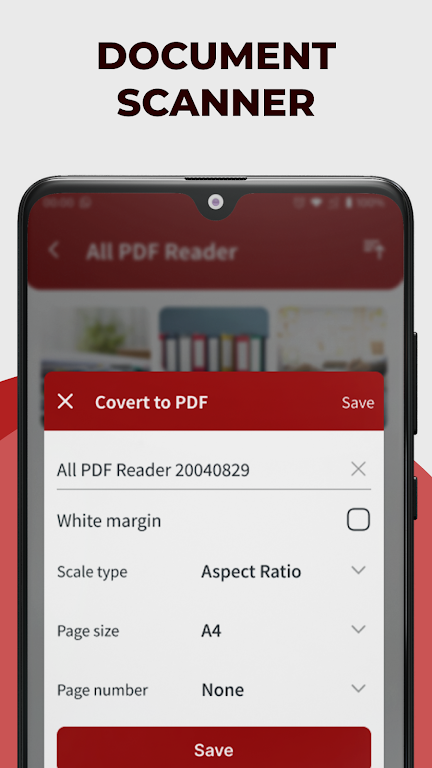 لقطة شاشة PDF Reader and Photo to PDF %د