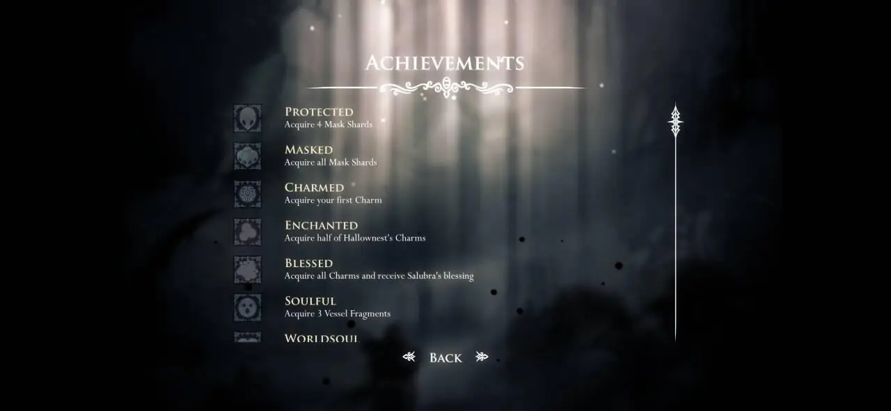 Ảnh chụp màn hình Hollow Knight 4