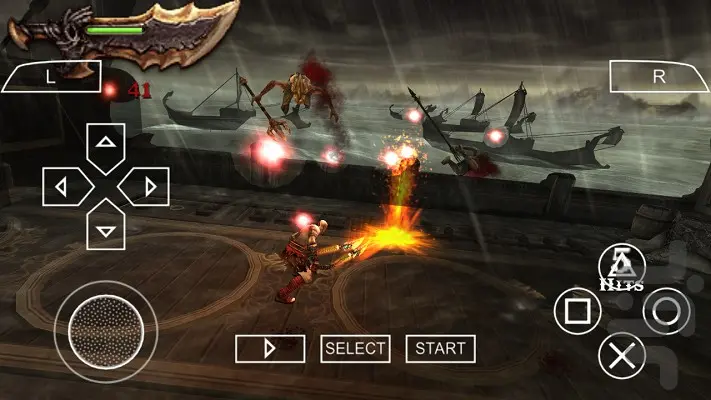 Screenshot God Of War : Chains of olympus 1