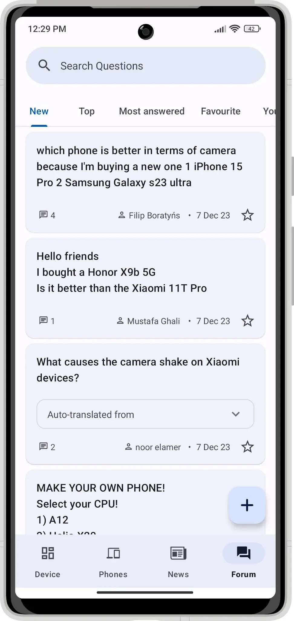 Zrzut ekranu CPU X - Device & System info 5