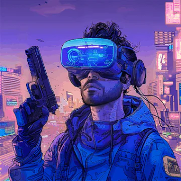 Cyberika: Action Cyberpunk RPG Ikona