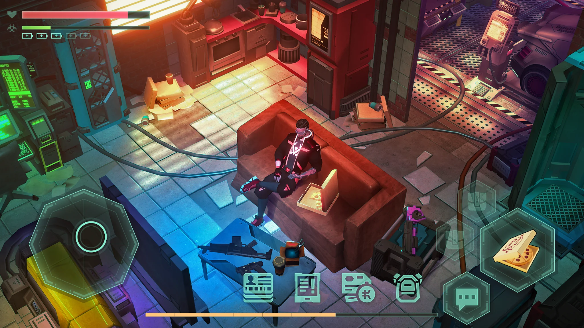 Snímek obrazovky Cyberika: Action Cyberpunk RPG 2
