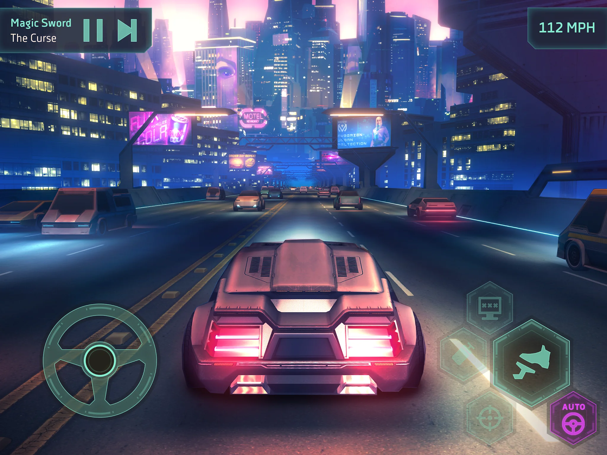 Snímek obrazovky Cyberika: Action Cyberpunk RPG 6