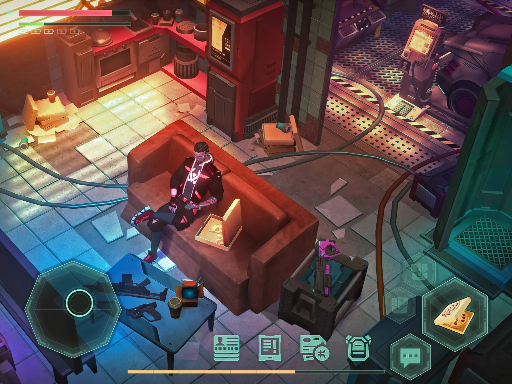 Snímek obrazovky Cyberika: Action Cyberpunk RPG 7