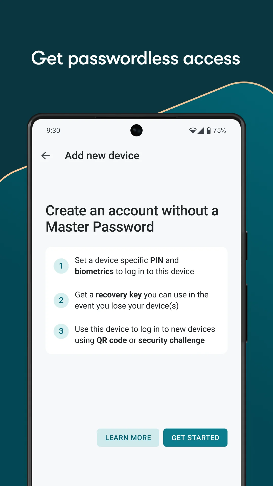 Tangkapan layar Dashlane Password Manager 2