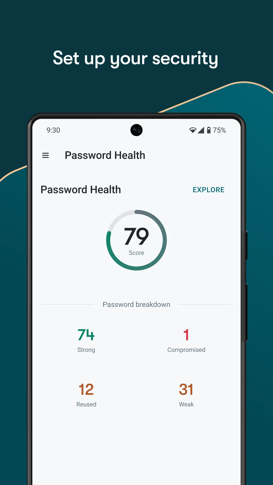 Tangkapan layar Dashlane Password Manager 4
