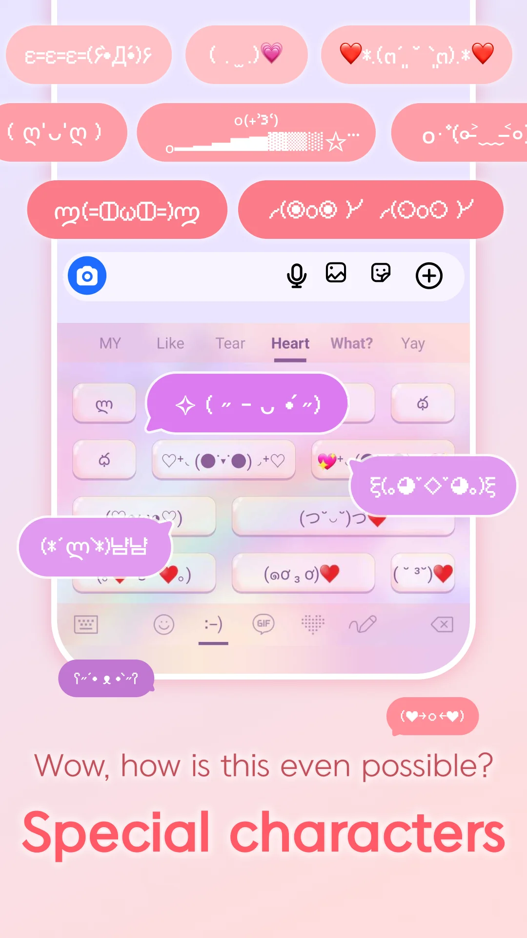 Снимка на екрана Design Keyboard - Fonts, Emoji 5