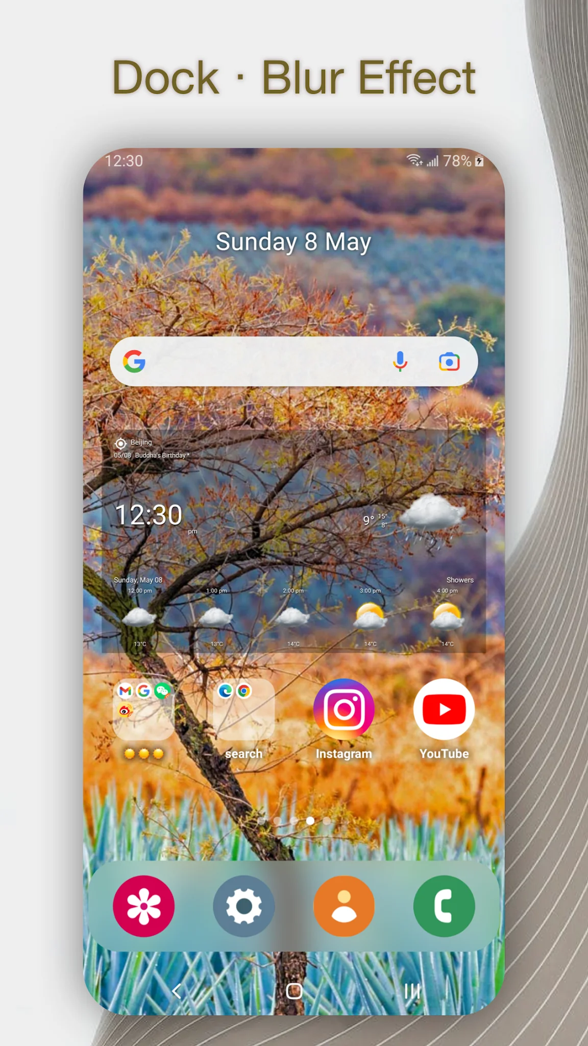 Captura de tela DNA Launcher 2