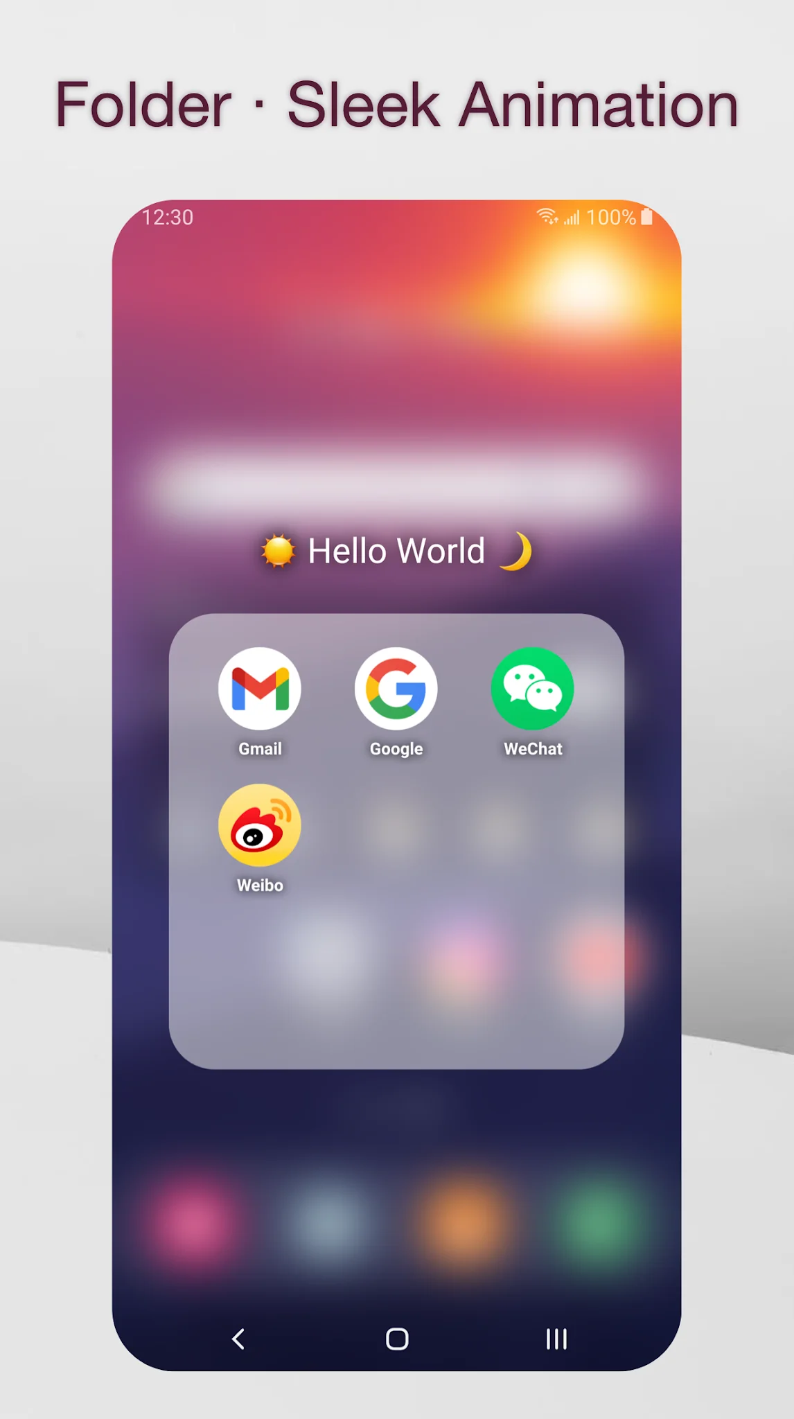 Captura de tela DNA Launcher 4
