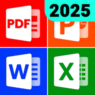 ऑफिस रीडर: PDF, Excel, Word आइकन