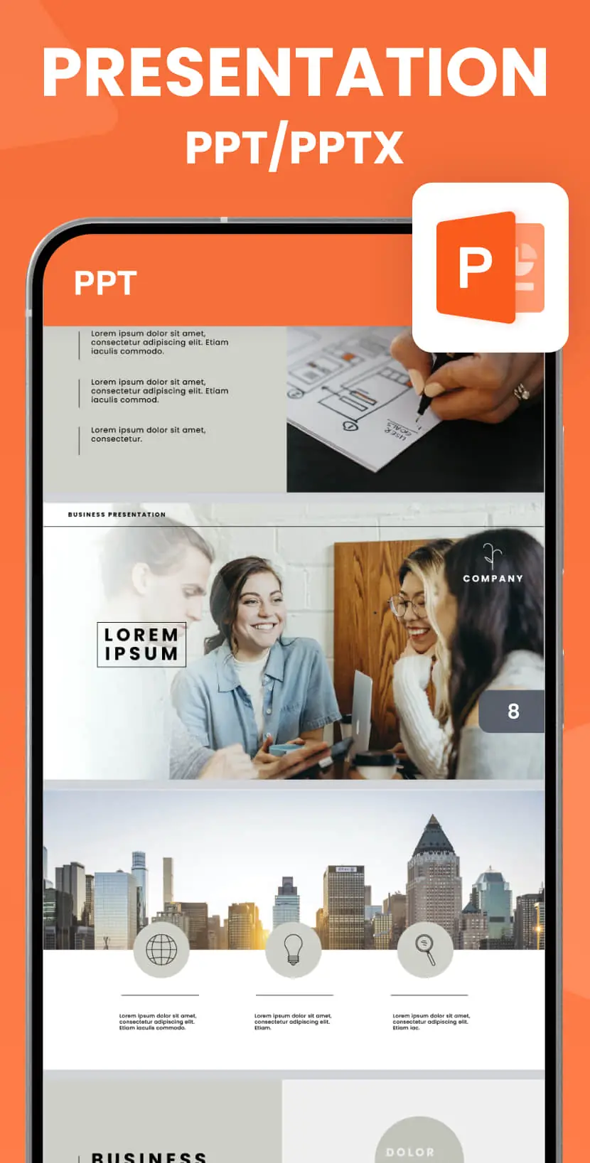 Screenshot ऑफिस रीडर: PDF, Excel, Word 5
