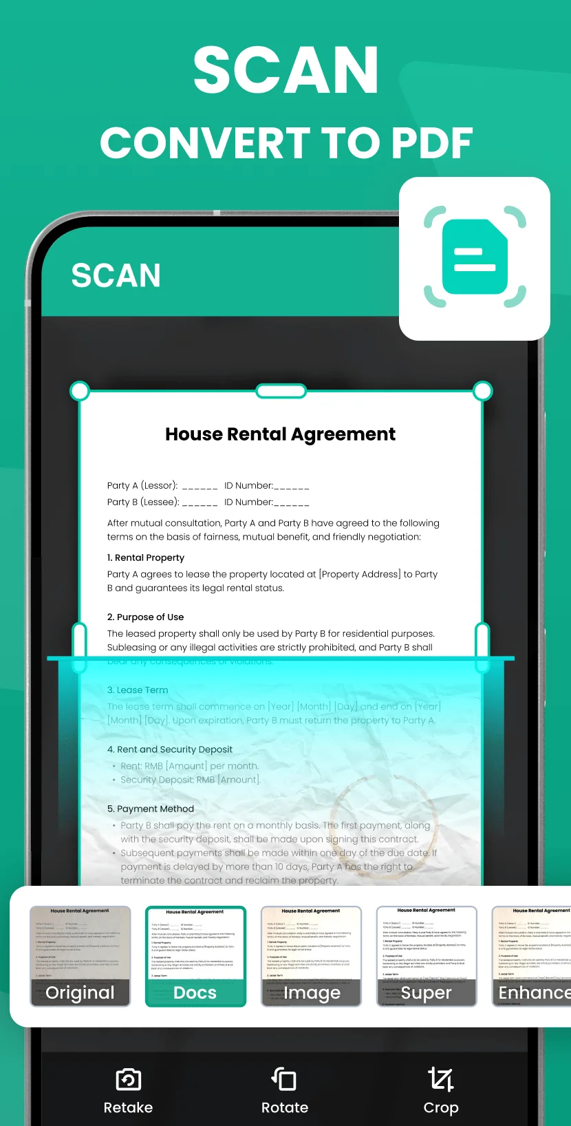 Screenshot ऑफिस रीडर: PDF, Excel, Word 8