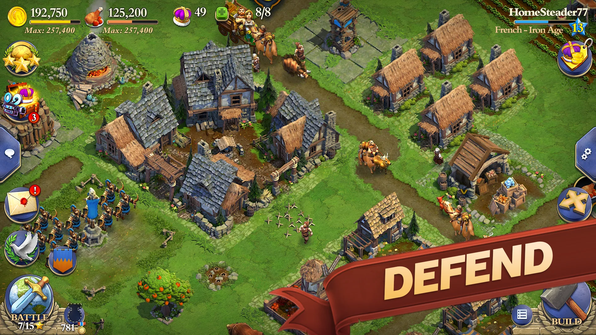 Capture d'écran DomiNations 3