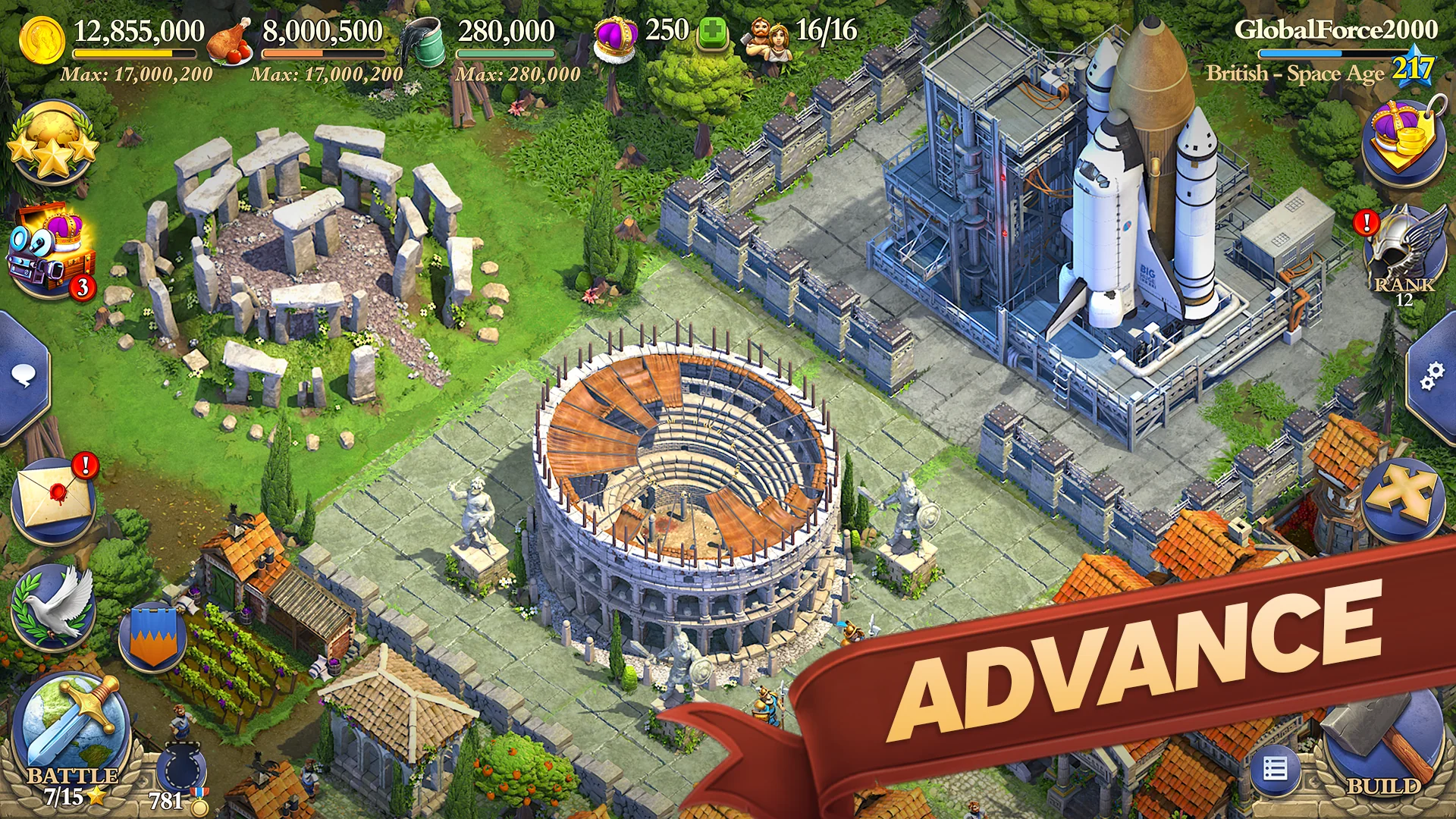 Capture d'écran DomiNations 5