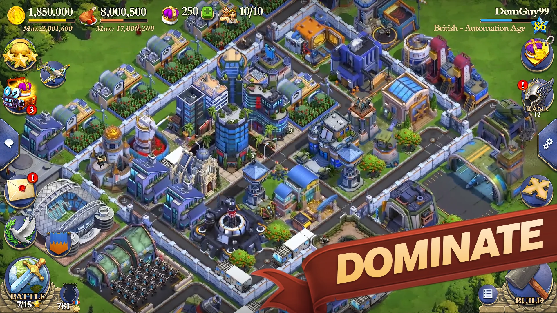 Capture d'écran DomiNations 6