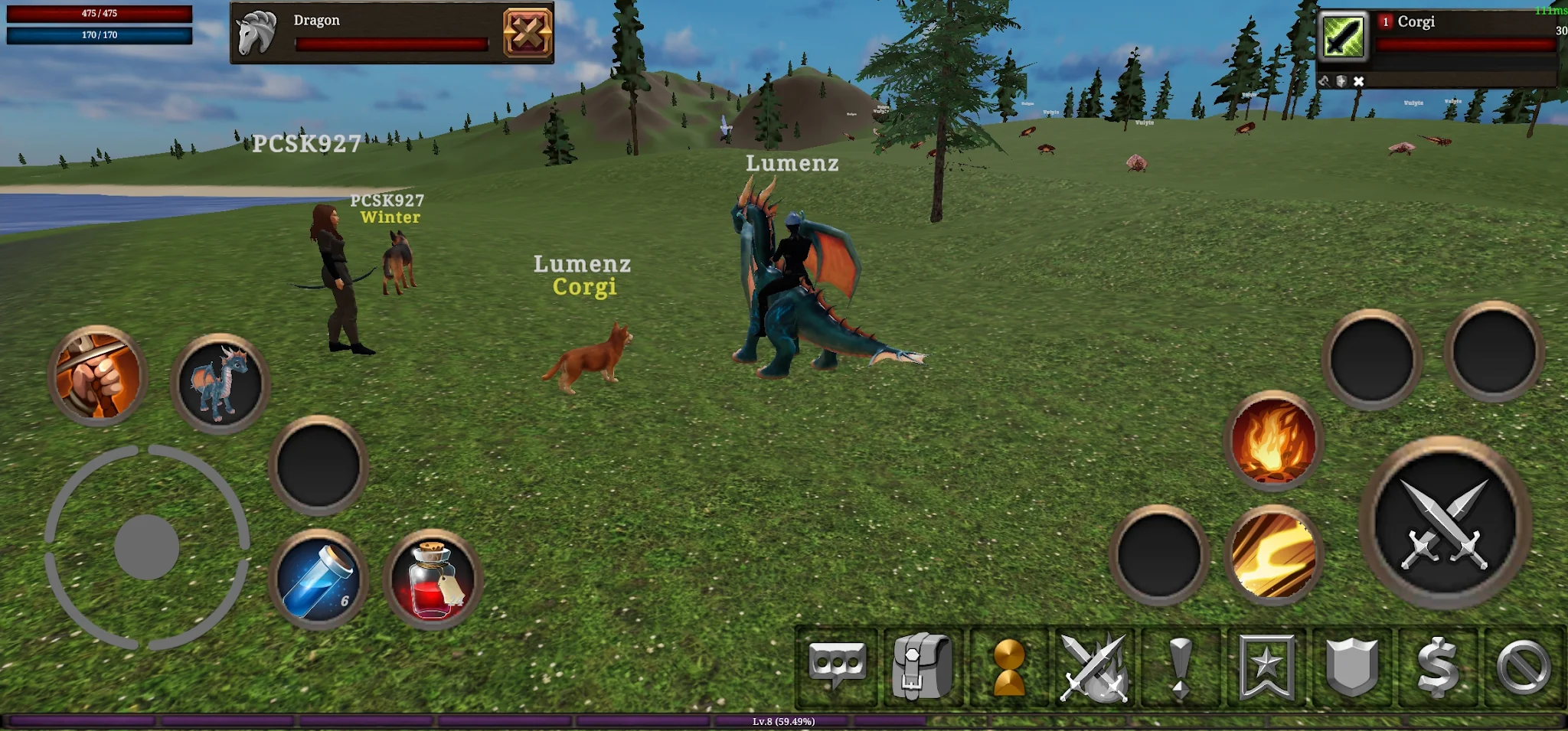 Screenshot Downfall MMORPG -SciFi/Fantasy 1