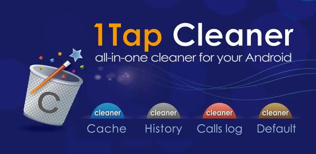 1Tap Cleaner (Deutsch) App Titelbild für Android