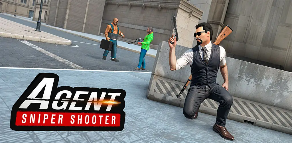 एजेंट शूटर - शूटिंग गेम खेल Android के लिए कवर आर्ट