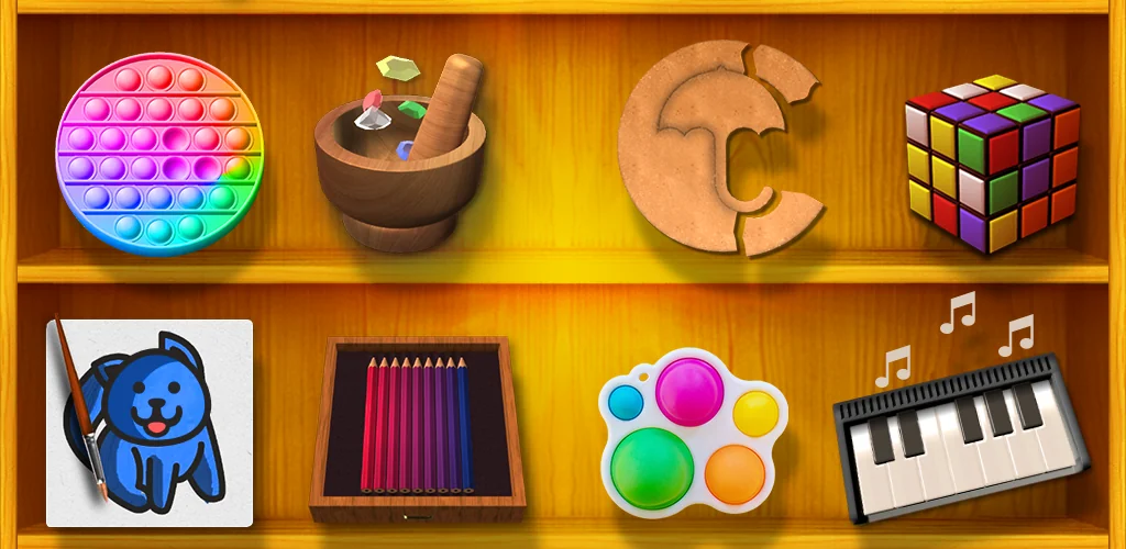 Antistress - relaxation toys खेल Android के लिए कवर आर्ट