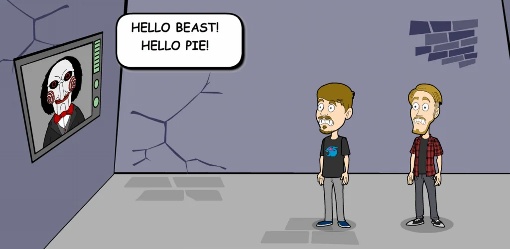 Beast vs Pie Saw Trap jeu cover art for Android