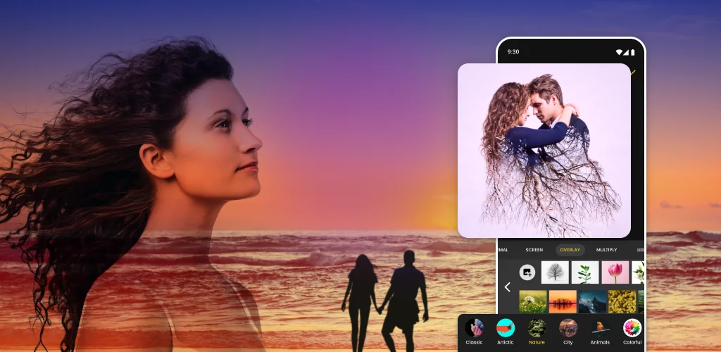 ซ้อนรูปภาพ - การทำภาพซ้อน แอป ภาพปกสำหรับ Android