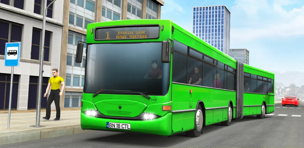 Bus Simulator : 3D Bus Games игра корица за Android
