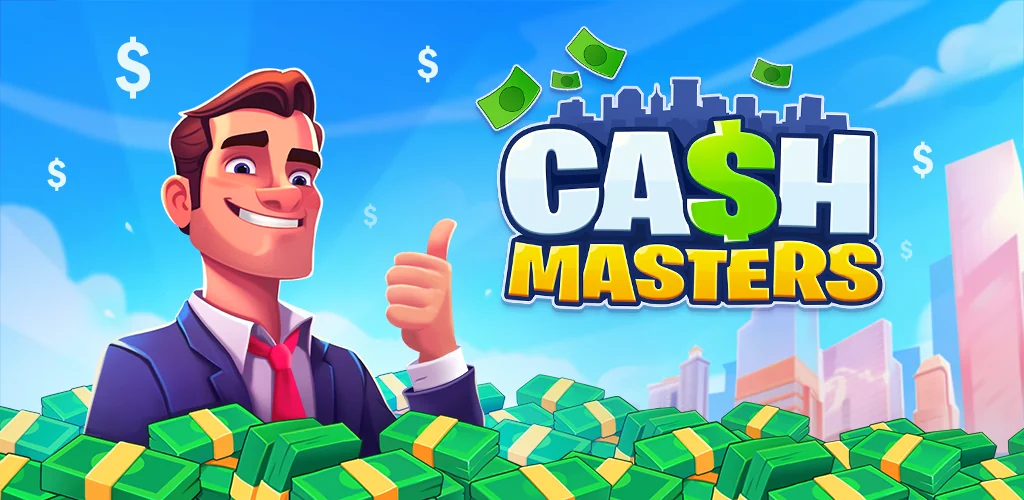 Cash Masters: Reich Werden Spiel Titelbild für Android