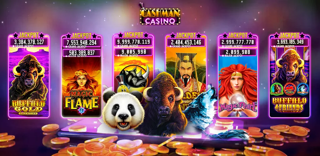 Cashman Casino Slots Games гра обкладинка для Android