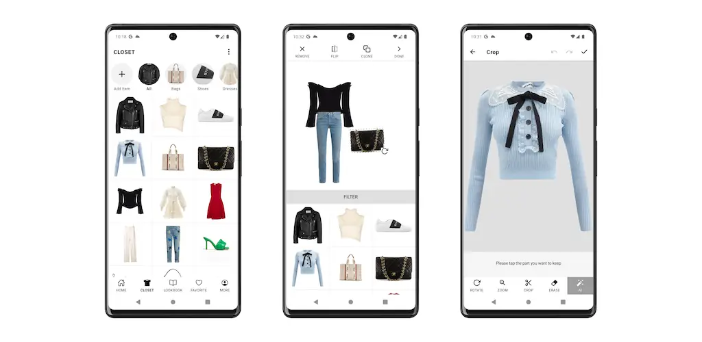 Smart Closet приложение обложка для Android