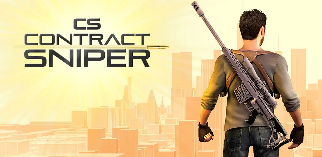 CS Contract Sniper: Gun War Spiel Titelbild für Android