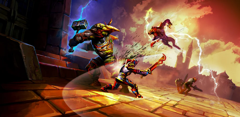 Dungeon Hunter 5: Action RPG játszma, meccs borítókép Androidhoz
