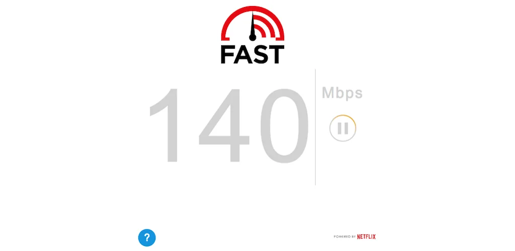 FAST Speed Test application cover art for Android