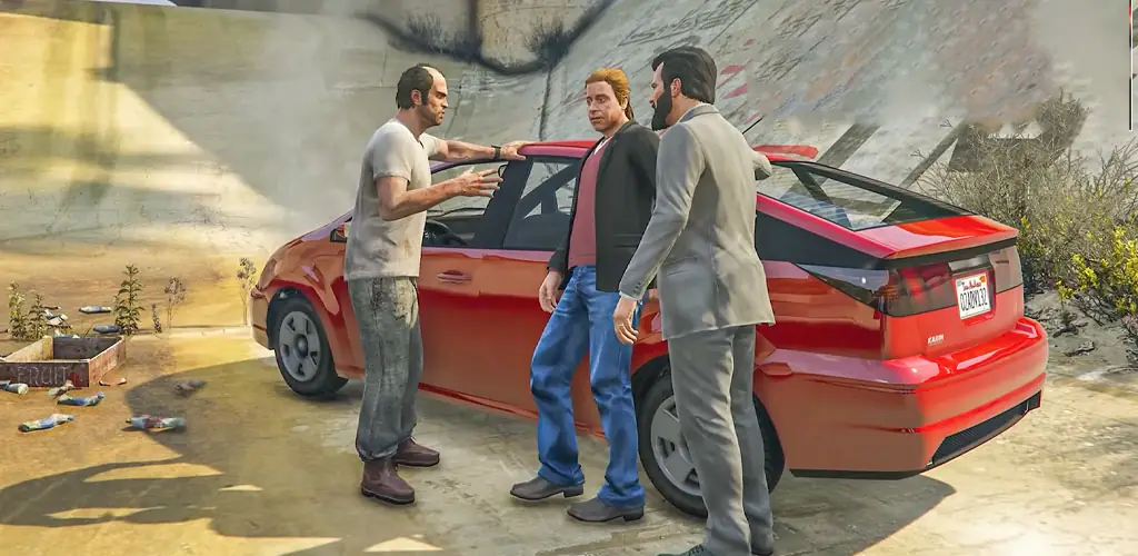 Grand City Gangster World Game لعبة غلاف فني للأندرويد