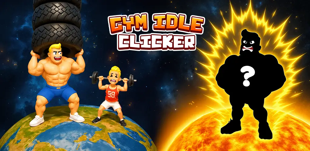 Gym Idle Clicker: Fitness Hero игра обложка для Android